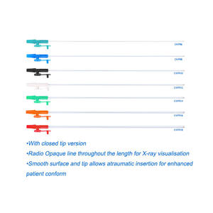 नवजात शिशु बाल चिकित्सा ट्रेकोस्टोमी रोगियों के लिए अंगूठे के नियंत्रण के साथ लिडरसन नरम pvc स्पुटम सक्शन कैथेटर - Product Image 4