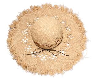 Tùy Chỉnh Tay Dệt Rộng Brim Tự Nhiên Raffia Rơm Mềm Mũ Mặt Trời Cho Phụ Nữ Đi Du Lịch Ngoài Trời Hình Ảnh Phong Cách - Product Image 5