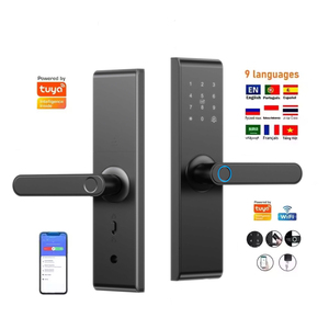Bán buôn điện tử an ninh thẻ Swipe mật khẩu vân tay khóa cửa Keyless thông minh khóa cửa với tuya App khóa thông minh - Product Image 1