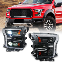 Ensemble de phares LED OEM pour Ford F150 Raptor 2015-2020, DRL Switchback blanc ambre, projecteur, remplacement Plug and Play