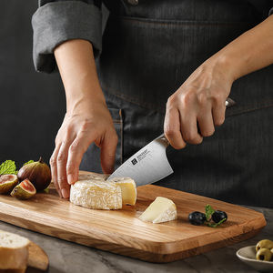 Xinzuo มีดหั่นชีสดีไซน์ใหม่ขนาด3.5นิ้วมีดทำครัวสแตนเลสสตีลจากเยอรมันด้ามไม้จันทน์สีแดงคมมีดทำครัวที่ทนทาน - Product Image 3