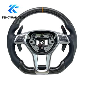 Volante de Fibra de Carbono y Alcántara Personalizado para <span class=keywords><strong>Aston</strong></span> <span class=keywords><strong>Martin</strong></span> DBX DB9 V8 DB5 DB6 DB7 DB11, Volante de Carreras Vantage Convertible - Product Image 5