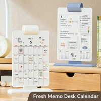 Nouveau Calendrier de Bureau Mensuel Réutilisable en PS Effaçable à Sec 2027 – Tableau de Planification et Organisateur pour Bureau, École et Maison