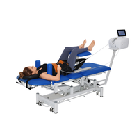 Table de traction électrique médicale cervicale et lombaire pour la décompression vertébrale en physiothérapie