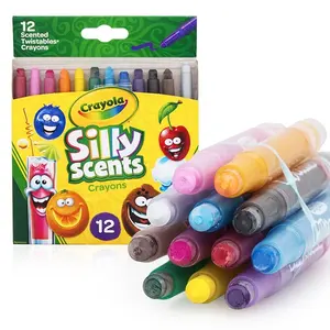 थोक बच्चों के लिए Hapy मिनी 12 रंग सुगंधित twistables crayons