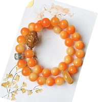 2025 jaune Orange Bodhi cordon islamique hommes femmes Double cercle TikTok Explosions bouddha perle