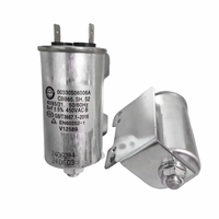 Condensateur à film mince haute performance XINRUIDA / certifié TUV 6UF450V CBB65 avec support de montage pour système de pompage, utilisation en lavage