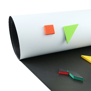 Tableau blanc magnétique souple écologique en rouleau, auto-adhésif, effaçable à sec - Product Image 1