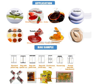 2-100ml Siemens PLC Automatische Abfüllmaschine für Fruchtmarmelade/Honig/Paste/Ketchup/Mayonnaise Schokolade Flüssigkeiten - Product Image 3