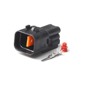 Conector de Sensor de Oxígeno de 4 Posiciones, Negro, PBT, Macho y Hembra, para Automóviles Hyundai - Product Image 1