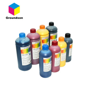 Recargable CMYK blanco <span class=keywords><strong>tinta</strong></span> de pigmento textil para <span class=keywords><strong>Epson</strong></span> Surecolor de F2130 F2100 DTG <span class=keywords><strong>impresora</strong></span> de prendas de vestir - Product Image 5