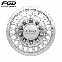 Vente en gros de roues forgées de 10x225 mm, 19,5 et 22,5 pouces pour camions lourds Ford F-450 F-550 Ram 4500 5500 Chassis Cab