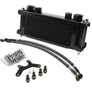 Kit de refroidissement de radiateur d'huile haute performance et durable SWICOO pour <span class=keywords><strong>moto</strong></span> Monkey <span class=keywords><strong>125</strong></span>/140cc, pièces de <span class=keywords><strong>mini</strong></span>-<span class=keywords><strong>moto</strong></span> - Product Image 1