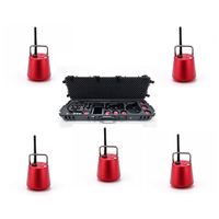 Kit de secours en cas de chute de bâtiments, détecteur acoustique de survie, capteur de vibrations acoustiques, système de suivi de présence de victimes dans les espaces étroits