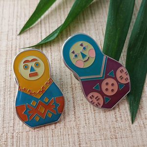 Drôle 3D vision amour de vacances boutonnier épinglette - Product Image 5