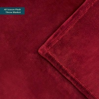 Conception personnalisée en usine chaud élégant confortable flou moelleux fausse fourrure jeter couverture pour l'extérieur