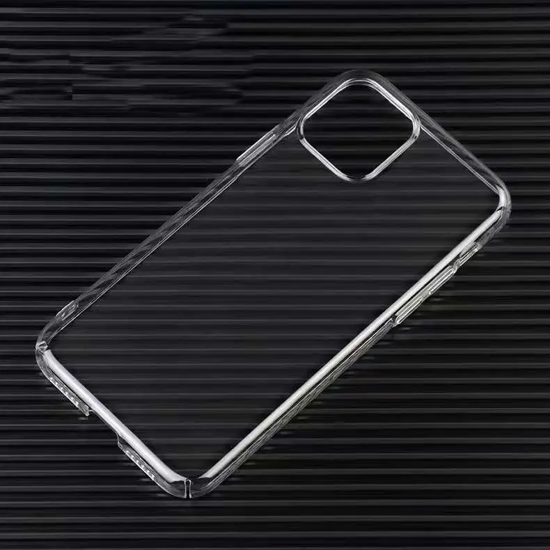 Transparent Clear PC Hard Case For iPhone 15 14 13 Mini 12 11 Pro Max X XR XS Max 7 8 Plus Crystal Phone Back Cover