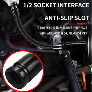 MeiKeLa Drive Socket Extension Bar Adapter Connective Rod Flexible Shaft Conversion Head High Torque <strong>Ratchet</strong> <strong>Wrench</strong> - Product Image 4