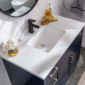 Mueble de <span class=keywords><strong>Baño</strong></span> de <span class=keywords><strong>Diseño</strong></span> Italiano Personalizado de Lujo con <span class=keywords><strong>Diseño</strong></span> Acanalado, Lavabo Doble, Espejo Inteligente <span class=keywords><strong>para</strong></span> Hoteles - Product Image 5