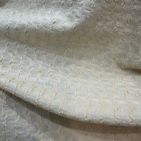 5510 # Tissu brocart géométrique abstrait tricoté en 17 couleurs, motif laminé, drapé, brillant, accessoires de luxe léger, 100% polyester