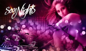 Carta da Parati Murale Personalizzata con Ragazze in Bikini Sexy per Discoteche e Locali Notturni - Product Image 4