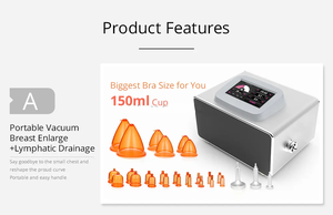 Breast Enlargement <b>Vacuum</b> Cupping Breast <b>Vacuum</b> Therapy Enlargement <b>Pump</b> Machine Butt Lifting Machine Massage Device - Product Image 4