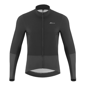 Mode Sport Vélo Vêtements À Manches Longues Polaire <span class=keywords><strong>Thermique</strong></span> Écologique Recyclable Vélo <span class=keywords><strong>Veste</strong></span> pour Hommes Femmes Sérigraphie Plaine - Product Image 1