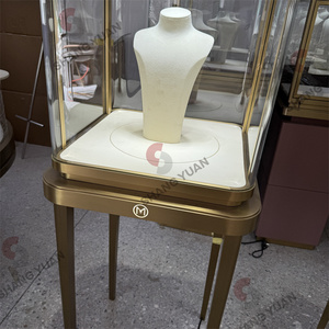 Vitrine à bijoux professionnelle, sur mesure, fabriquée en usine, la plus populaire, comptoir intelligent pour bijoux en forme <span class=keywords><strong>de</strong></span> <span class=keywords><strong>tour</strong></span> - Product Image 5