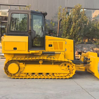 Bulldozer sur chenilles SEM 100 CV SEM816D, petit bulldozer sur chenilles à commande hydraulique avec fourniture de pièces de rechange