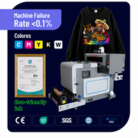 Imprimante DTF semi-automatique nouvelle génération haute vitesse tout-en-un I3200 avec garantie d'un an pour les usines de t-shirts