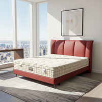 Matelas à ressorts Bonnel mousse gel ultra respirant, technologie fraîcheur, anti-acariens, adapté aux chambres domestiques