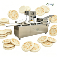 Machine automatique de fabrication d'empanadas avec récepteur à empilage automatique pour la production de pâtes à empanadas façonnées