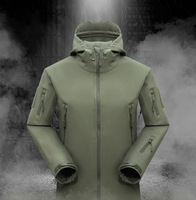 Ensemble de deux pièces, vêtements de randonnée tactiques en softshell, uniforme de pêche, vêtements de chasse, survêtements pour hommes