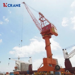 Gru a portale per Container portale per cantiere navale a bandiera singola 10t gru a portale per pontile - Product Image 5