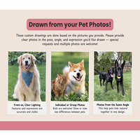 Serviettes de cocktail personnalisées pour mariage avec animaux de compagnie, serviettes de cocktail personnalisées avec portraits de chiens et chats, cadeaux pour bar à cocktails sur le thème des animaux de compagnie pour lui et pour elle