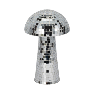 Figurine de champignon en mosaïque, sculpture moderne en miroir pour la décoration de la maison, salon, salle de bain, bureau, étagère, art - Product Image 1