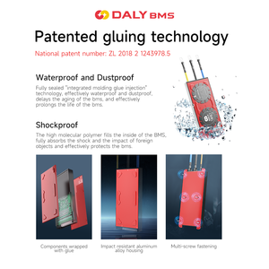 Daly LfpBms電気自動車Lifepo4リチウム電池パック個別ポート管理システム8S24V 60A 100Ah 120A 150A 80A Bms - Product Image 2