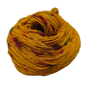 Nueva llegada Rani Silk Mahalaja Undyed Raw Mulberry 100% hilo de Tweed hilado de seda para tejer a mano anillo bordado exclusivo - Product Image 5