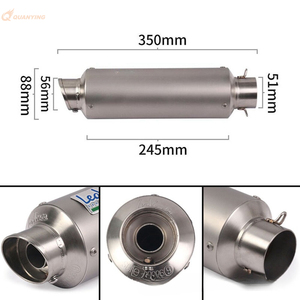 Tubo de Escape Modificado de Acero Inoxidable para Motocicleta YOUMO, Repuesto para Huanglong 600/ZX6R/Ninja400//Kaio 321rr - Product Image 3