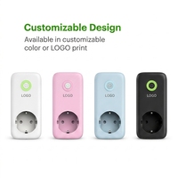 AIKEEPER Termostato Intelligente per Riscaldamento a Pavimento con Presa WiFi, Umidostato, Misuratore di Potenza, Timer, Risparmio Energetico e Sicurezza 110-230V