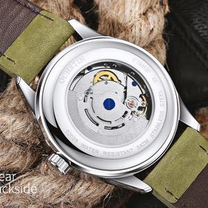 OCHSTIN 62028 GA62028 Orologi Meccanici Sportivi da Uomo con Cinturino in Vera Pelle, <span class=keywords><strong>Orologio</strong></span> da Polso <span class=keywords><strong>Classico</strong></span> Luminoso, <span class=keywords><strong>Orologio</strong></span> Elegante da Business - Product Image 5