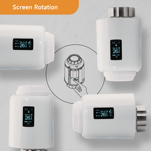 Beok TRV604 Vanne <span class=keywords><strong>électrique</strong></span> de <span class=keywords><strong>radiateur</strong></span> thermostatique programmable WIFI <span class=keywords><strong>sans</strong></span> <span class=keywords><strong>fil</strong></span> pour chauffage par le sol - Product Image 3