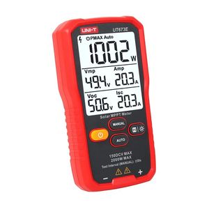 Medidor de Potencia Solar UNI-T Mppt UT673E 60-2000W, Probador de Paneles Fotovoltaicos, Prueba de Pmax, Vmp, Imp, Voc, Isc, Probador Solar - Product Image 2