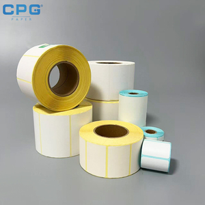 Label Paper Roll Hot Sale Factory Custom Barcode Label Sticker for Industrial Shipping Work Order - Product Image 1