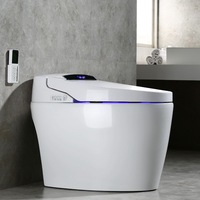 Toilette intelligente électrique de style européen, bidet monobloc, toilette intelligente pour sièges d'hôtel