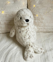 Peluche amusante de phoque et lion marin du monde marin, fabriquée au Royaume-Uni, avec rembourrage en coton PP, 31cm-50cm, cadeau d'anniversaire pour les jeunes (7-14 ans)