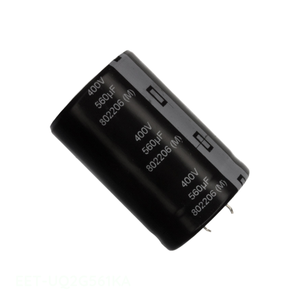 Condensateur à travers trous en aluminium 560uF 20% 400V SNAP TH EET-UQ2G561KA – Distributeur agréé - Product Image 1