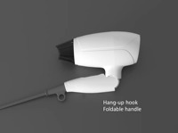 Sèche-cheveux à moteur DC haute puissance, sèche-cheveux professionnel de salon avec embout diffuseur, sèche-cheveux électrique portable pour usage domestique