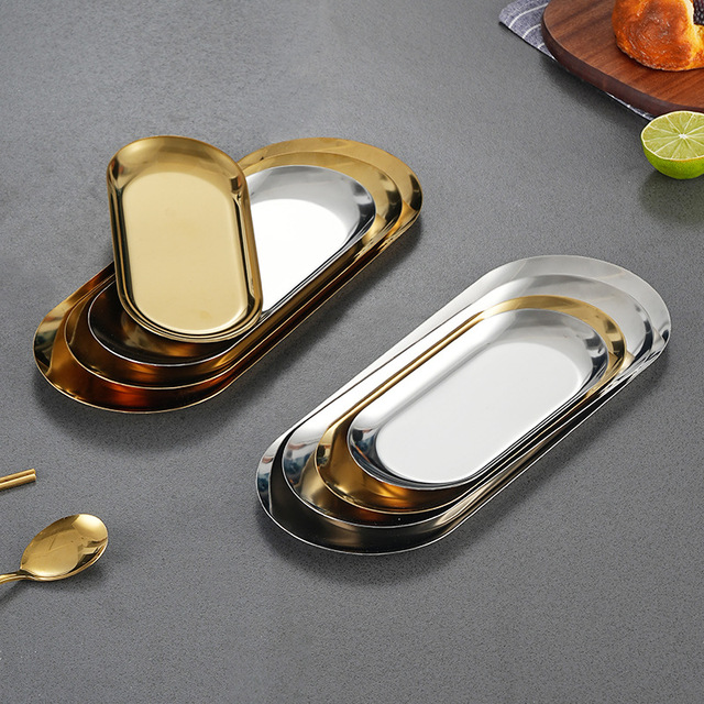 Custom Logo Oval Tinplate Tobacco Rolling Tray Metal Storage Serving Tray for Smoking Accessories Wholesale