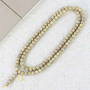 Bracelet en graines de Bodhi Star Moon, 108 perles rondes en bois, bijoux pour hommes et femmes - Product Image 4